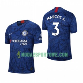 Koszulka Chelsea Marcos Alonso 3 Domowe Stroje Piłkarskie 2019/20 Krótki Rękaw